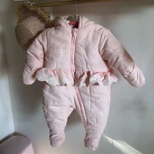 COPY - Calvin Klein baby girl snowsuit (fits big)